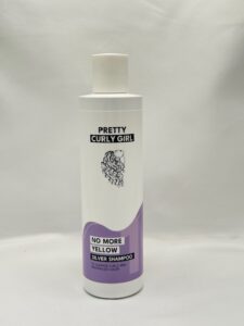 Pretty Curly Girl No More Yellow Silver Shampoo