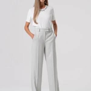 Palazzo pants light gray