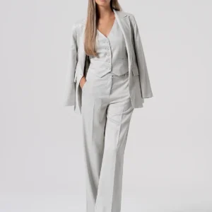 Light grey palazzo pants