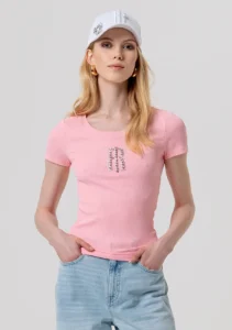 T-shirt slim fit white